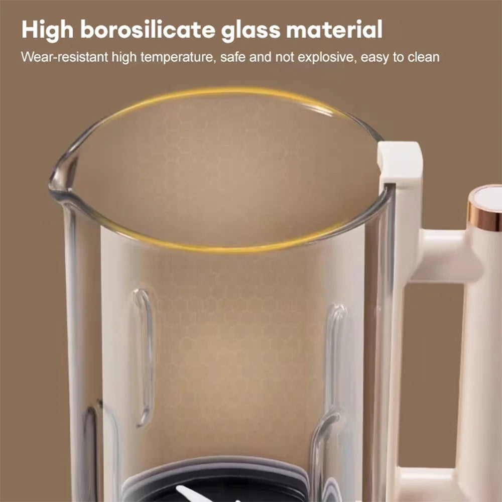 1.5L Automatic Smart Soy Milk Machine with 24-Hour Appointment and Auto-Clean