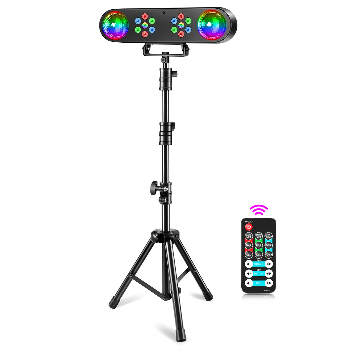 Mini Bracket Effect Lights, Mobile Stage Lighting System, Remote