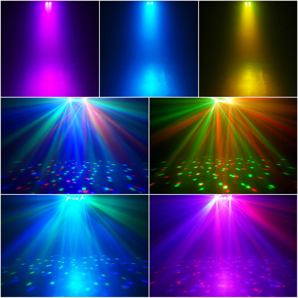 Mini Bracket Effect Lights, Mobile Stage Lighting System, Remote
