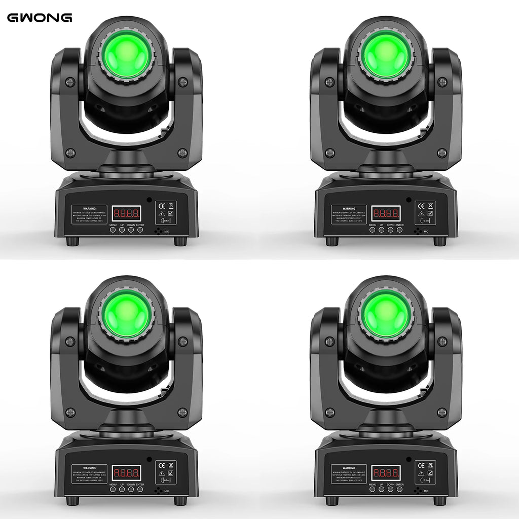 4 pack 120W moving head lights