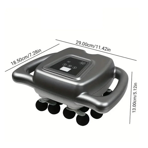 16-Head Fascia Massage Gun, High-Frequency Vibration Body Massager