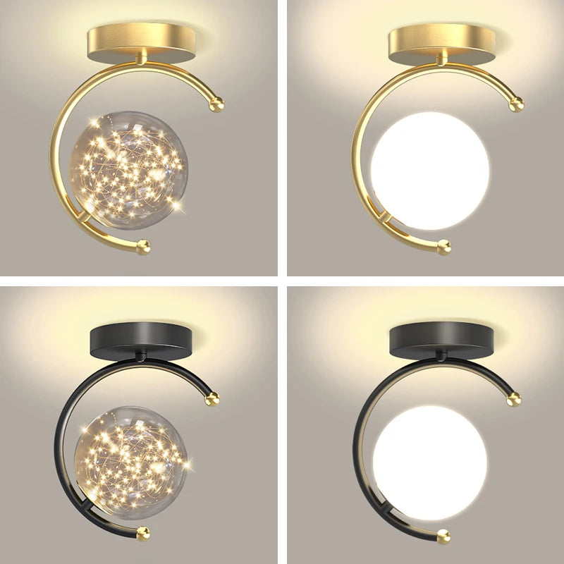 LED Ceiling Chandelier for Hallway, Bedroom and Dining Room