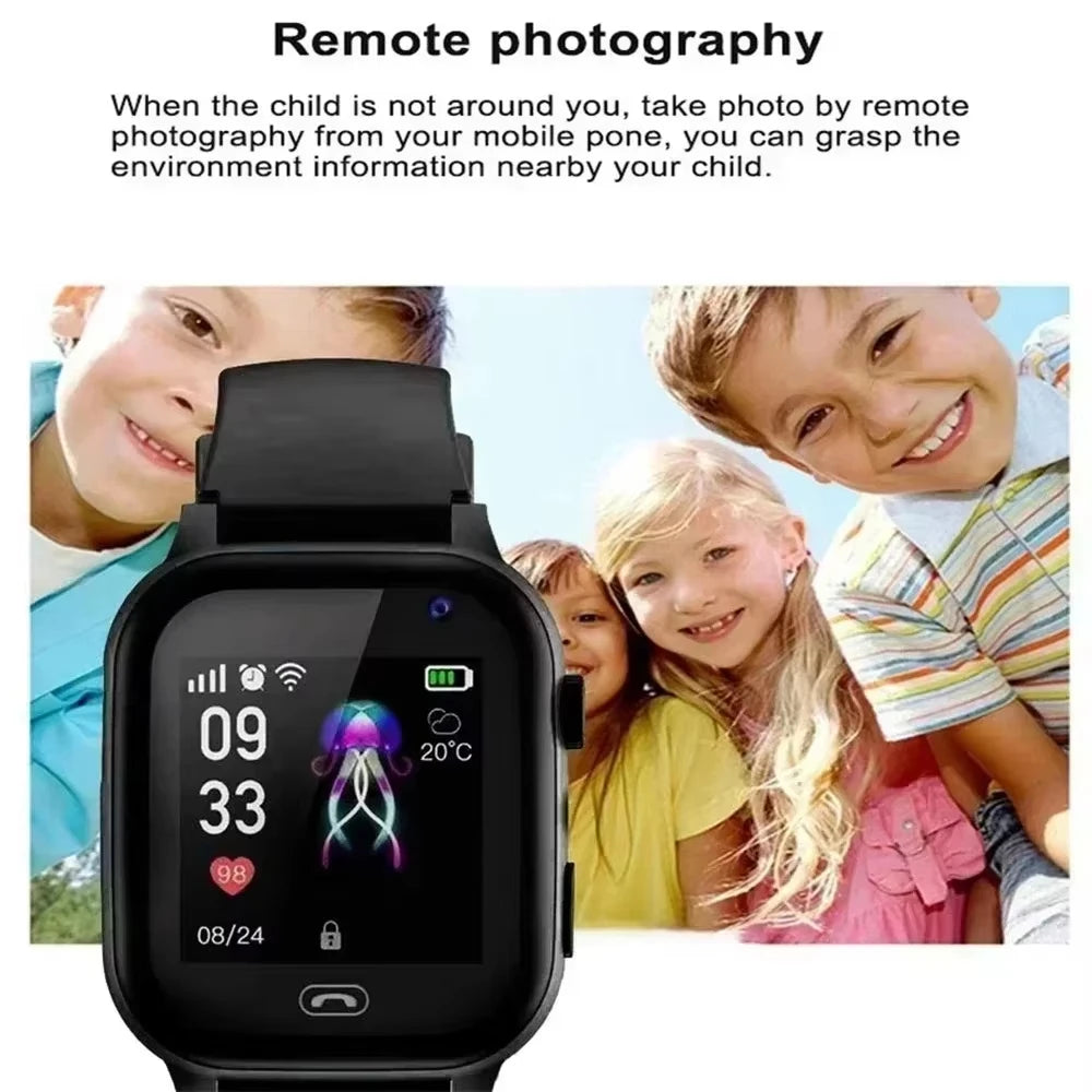 Kids 5G Call Smart Watch with SOS, GPS Location & Camera