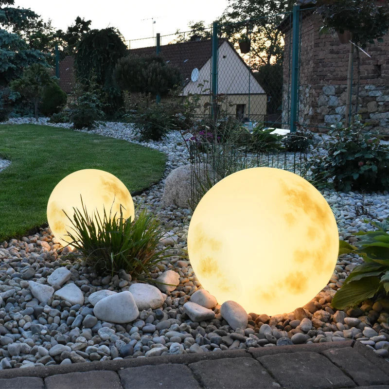 Solar RGB garden ball light