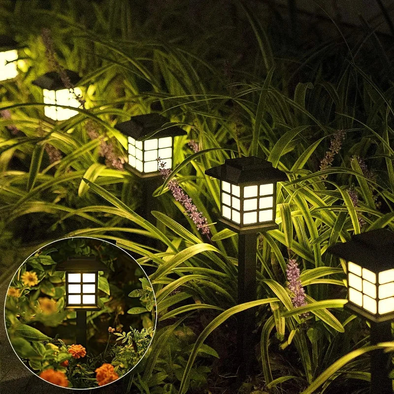 Solar Pathway Lights, 2 Pack, Waterproof