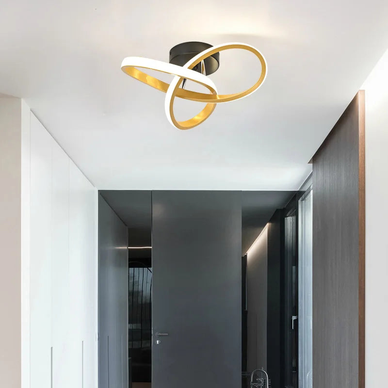 Modern LED Ceiling Light with Switch Control