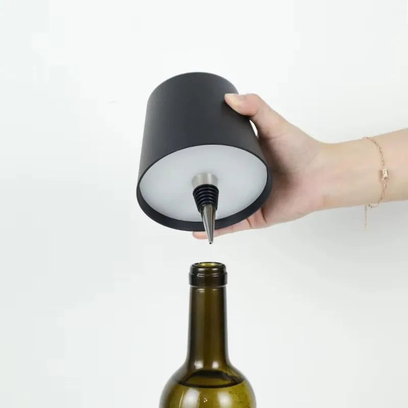 Wireless Bottle Light, Touch Control, 3 Colours, Dimmable