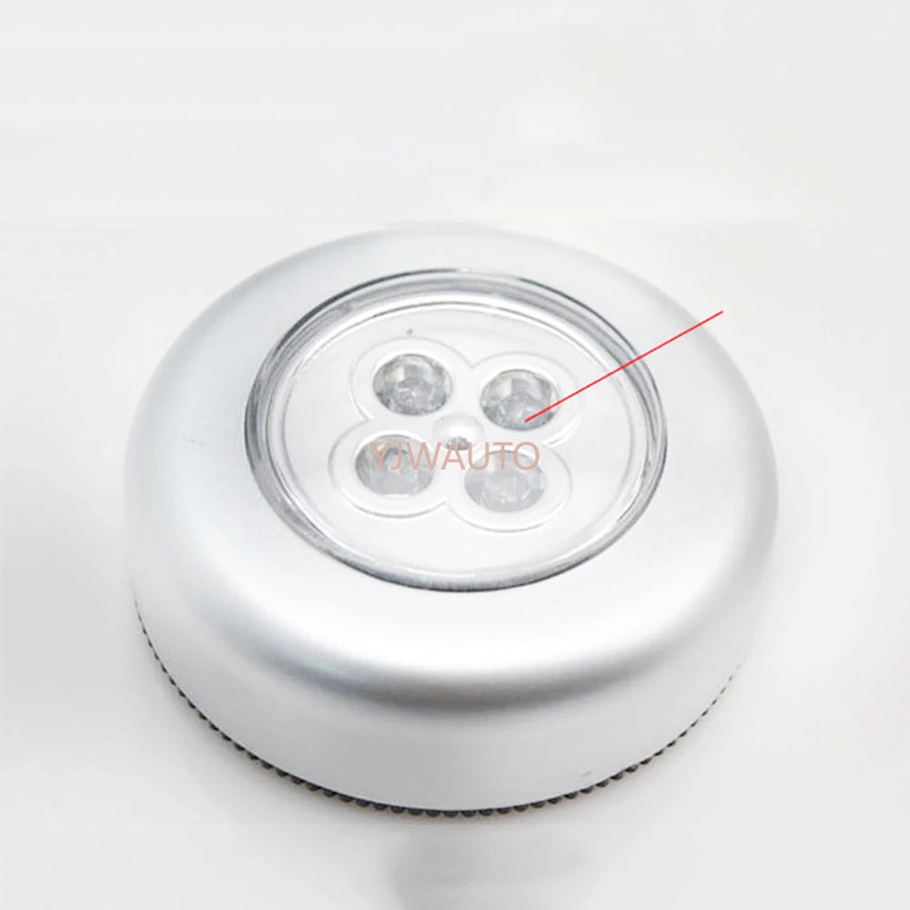Wireless Stick-On Tap Light for Closets and Storage