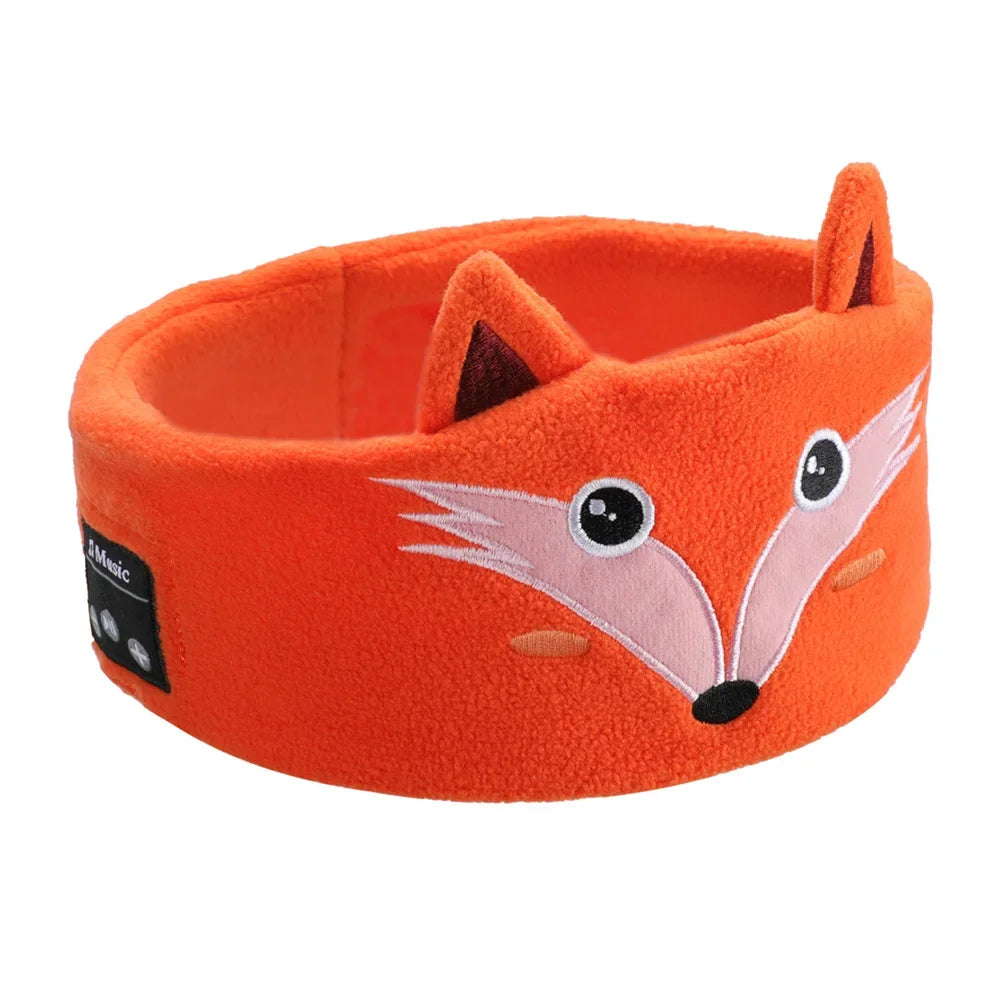 Kids Bluetooth 5.0 Sleep Mask Headphones, Soft Headband
