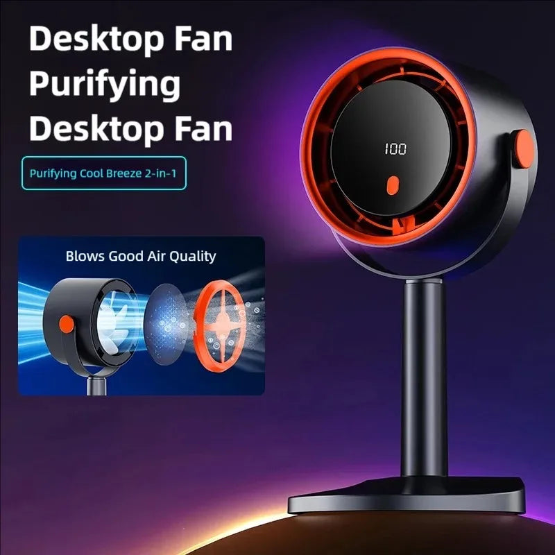 Bladeless turbine cooling fan