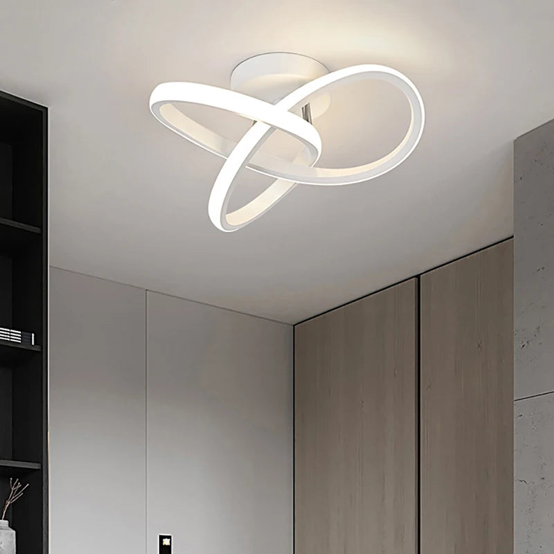 Modern LED Ceiling Light with Switch Control