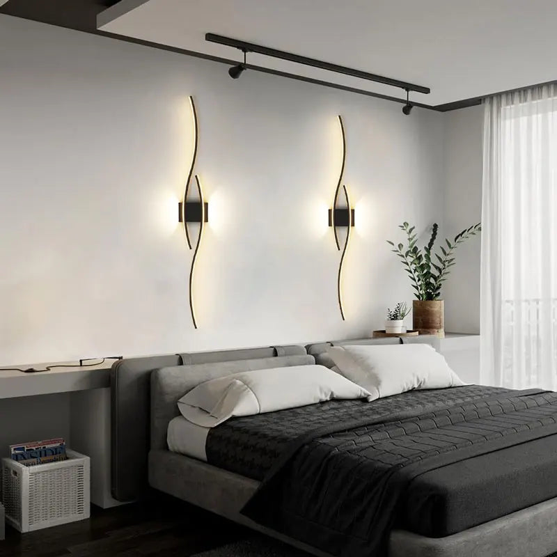 Modern LED Wall Sconce for Hallway and Living Room