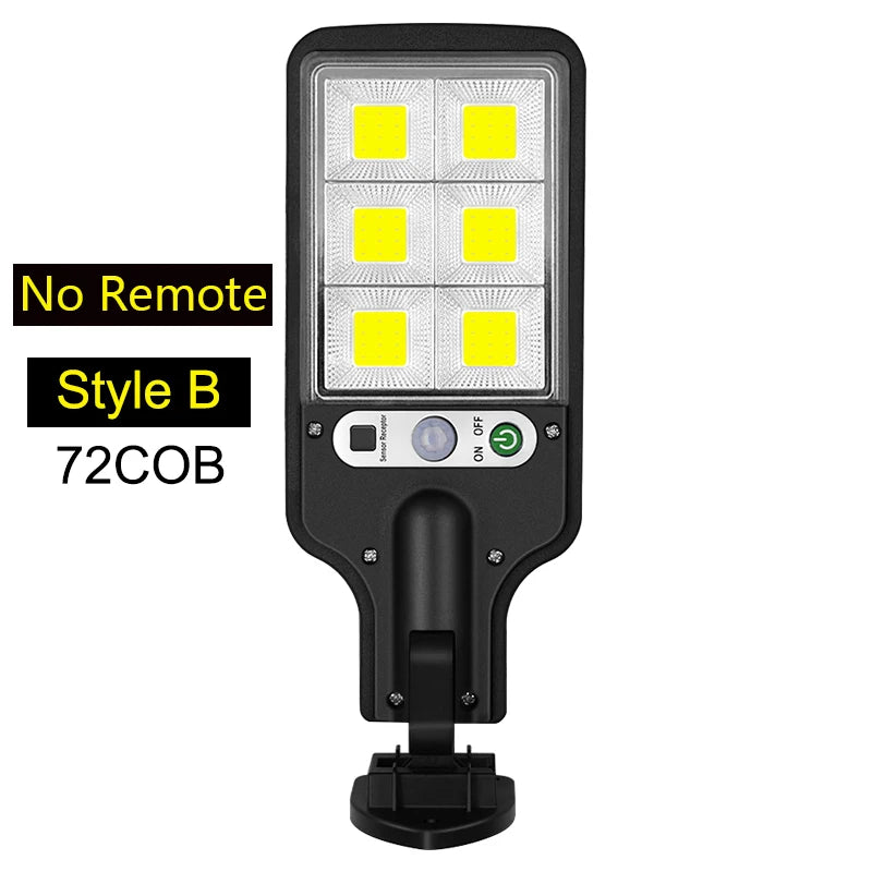 Solar LED Courtyard Wall Lamp with Motion Induction, Rechargeable
