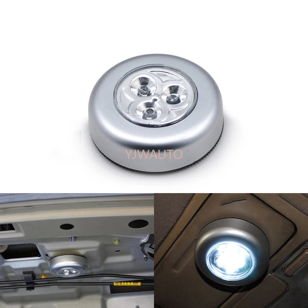 Wireless stick-on tap light