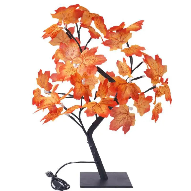 Cherry Blossom Bonsai Tree Night Light, USB or Battery, Touch Switch