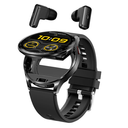 2-in-1 Smart Watch with Built-in TWS Earphones, 1.39"