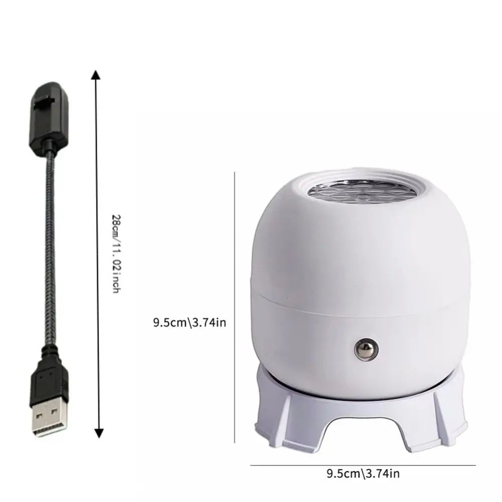 360° Rotating Ocean Projector Lamp, Flexible Neck