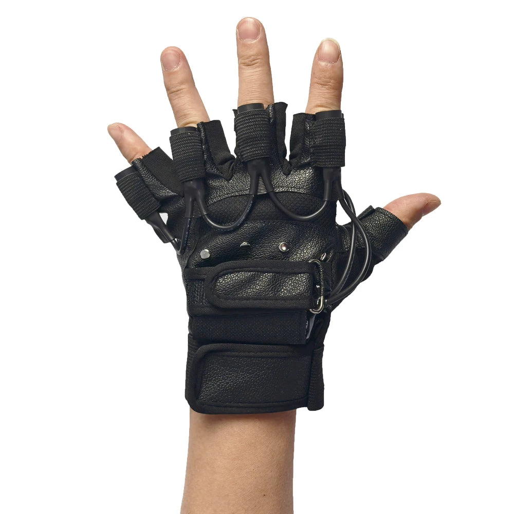 650nm Red Laser Gloves, 4-Piece Palm Laser Set for DJ, Club and Stage Shows