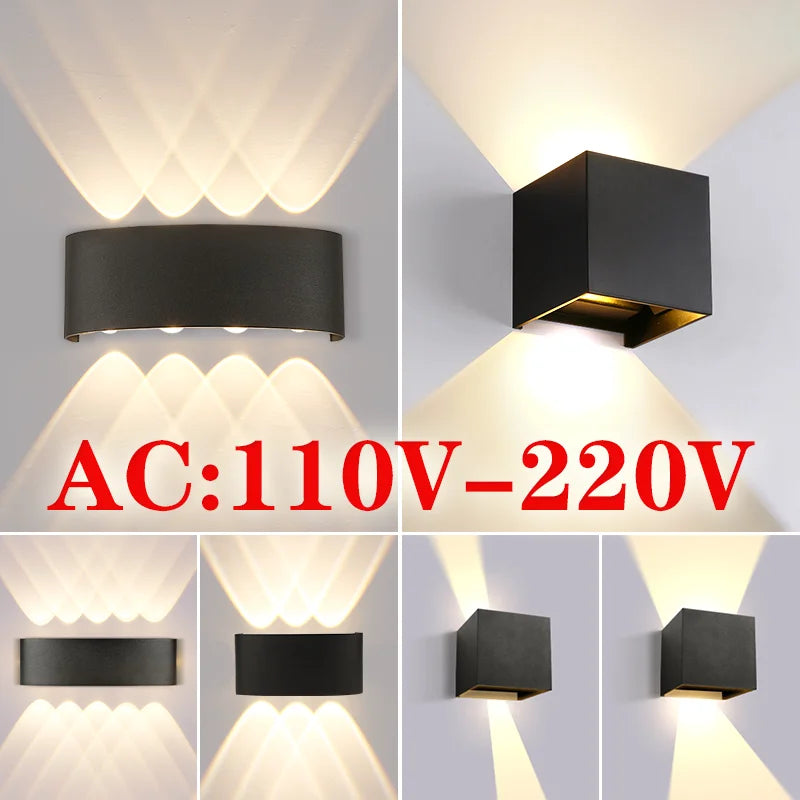 Waterproof LED wall lamp