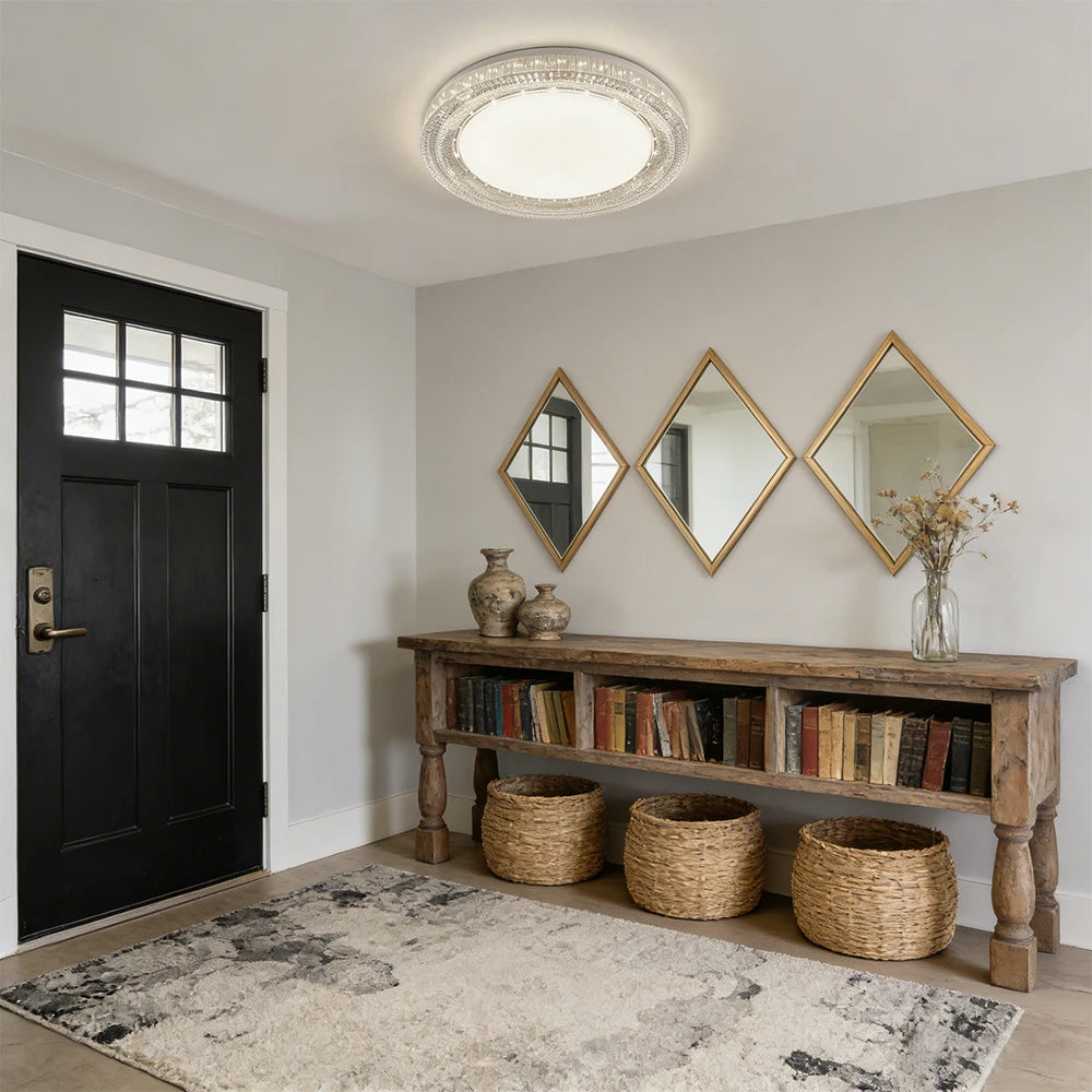 Ultra-Thin Circular LED Ceiling Light, 24/36/48W, AC85-265V
