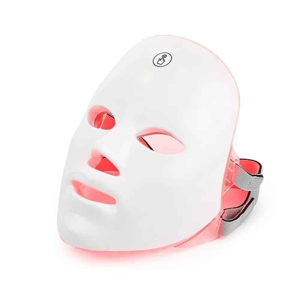 Rechargeable LED Facial Mask, 7 Colour Light Modes