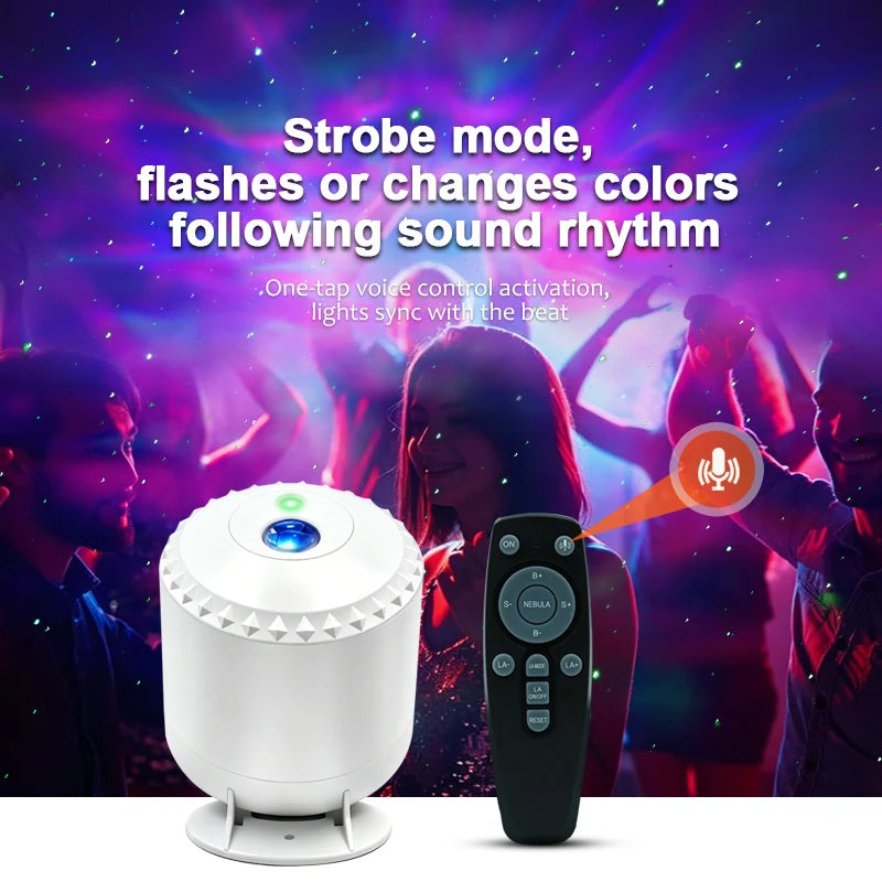Portable USB Galaxy Starry Sky Projector, Nebula Night Light