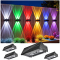 Solar RGB fence wall lights