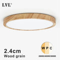 Round LED flush ceiling light