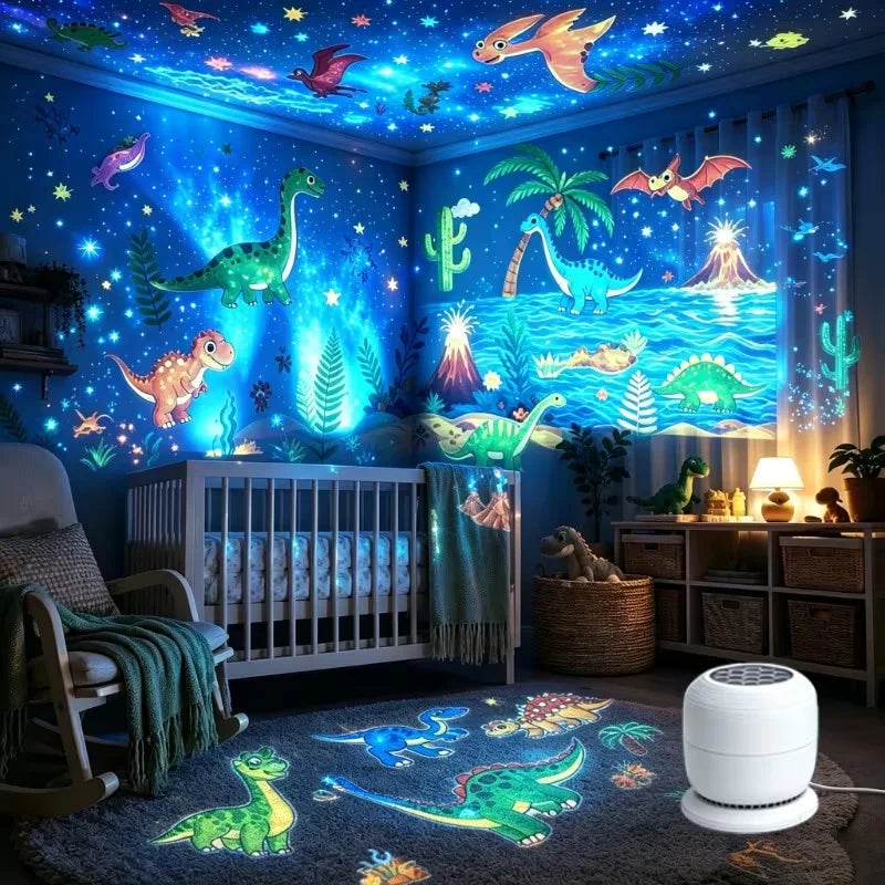 Dinosaur projector night light