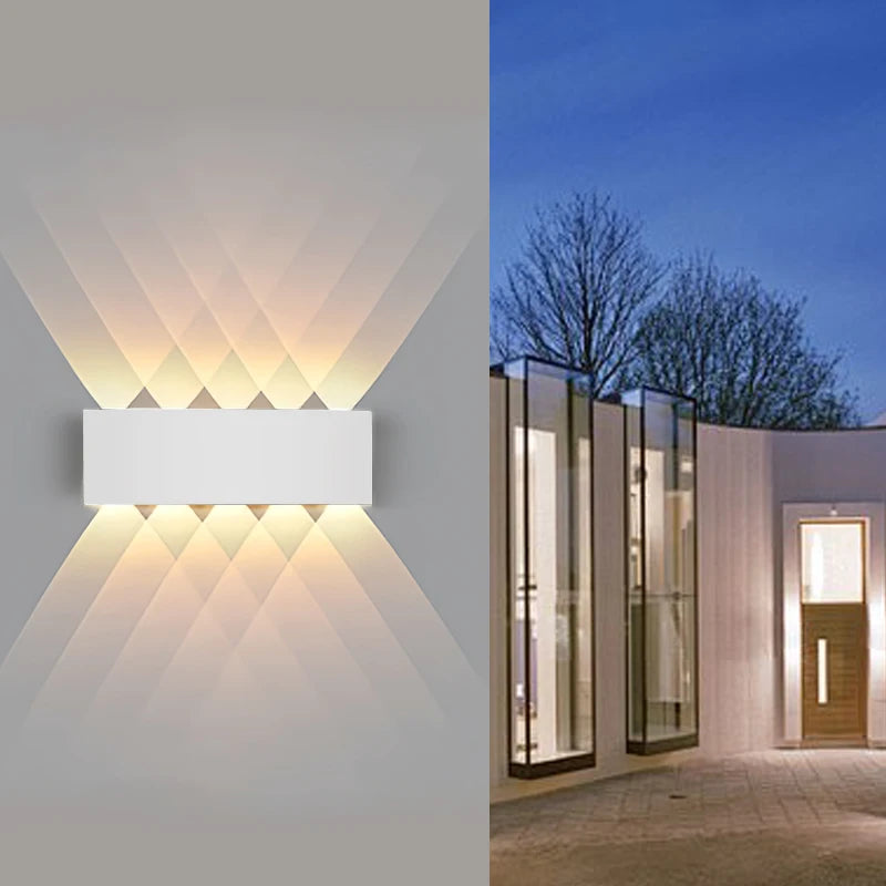 IP65 Waterproof LED Wall Light, Outdoor and Indoor