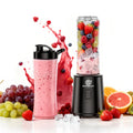 600ml Double Cup Portable Blender, 4000mAh Ice-Crushing Juicer