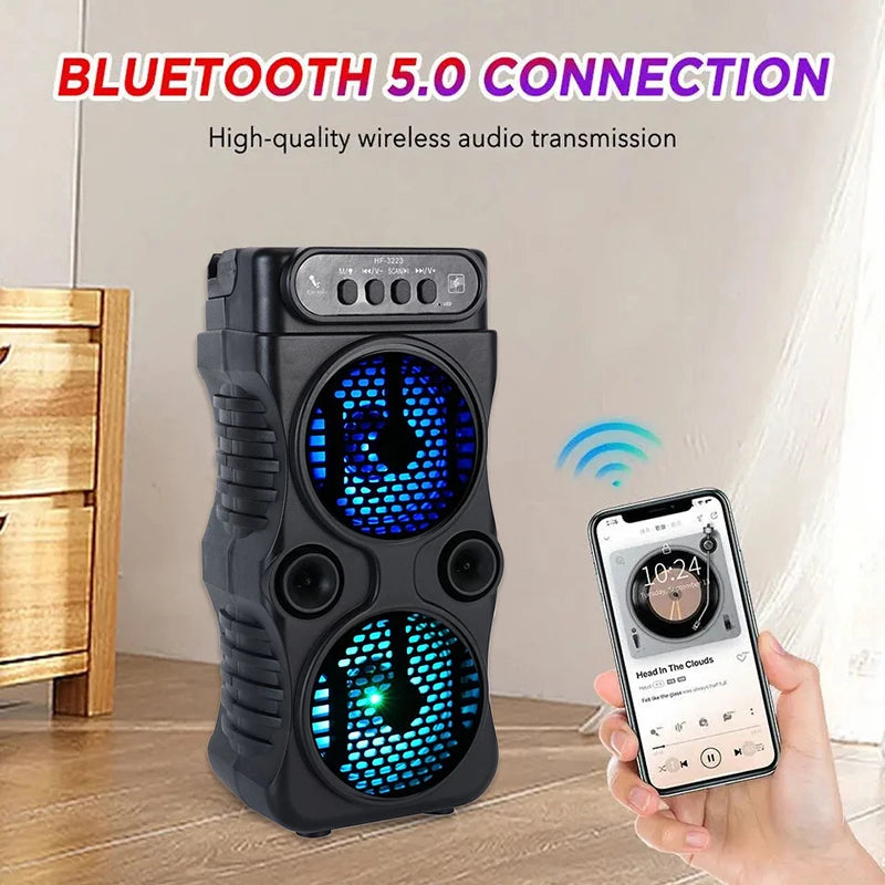 3 inch portable stereo Bluetooth speaker