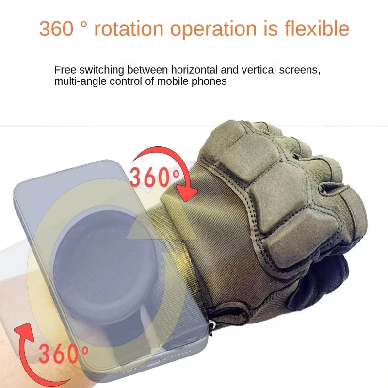Magnetic Wrist Phone Mount for Hiking & POV Filming