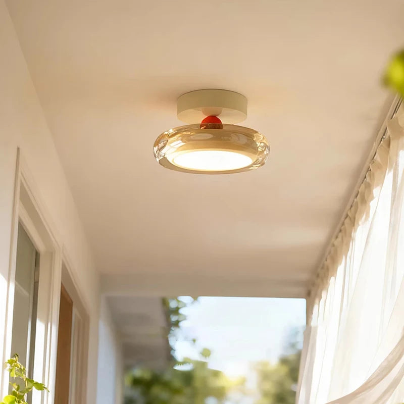 Memphis Colourful Glass Ceiling Lamp