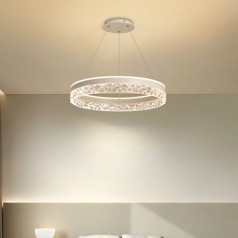 Modern Adjustable LED Ceiling Chandelier, 3-Colour