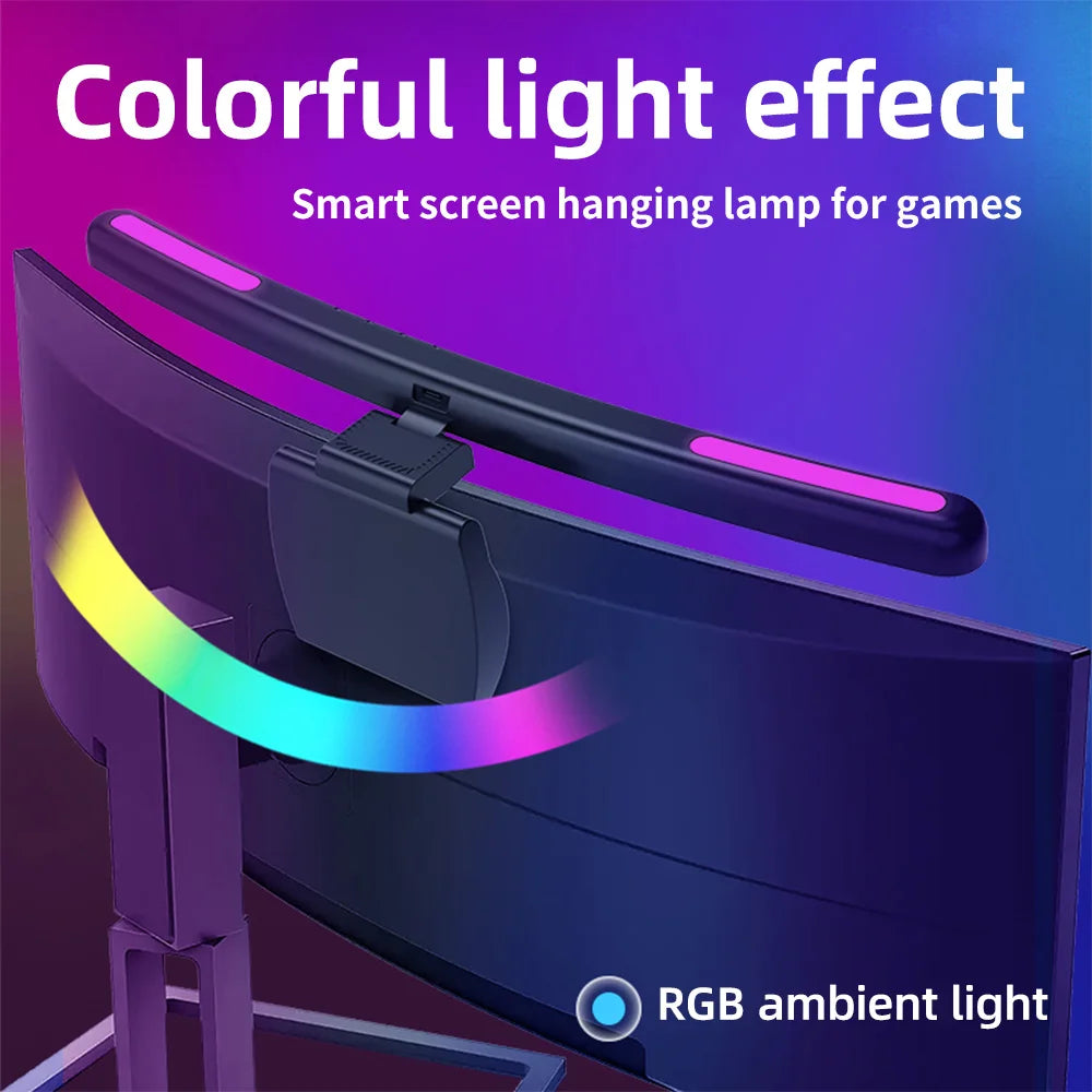 USB RGB monitor light bar