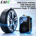 Portable Wireless Car Air Pump, 30L/min with Digital Pressure Preset and Auto Stop