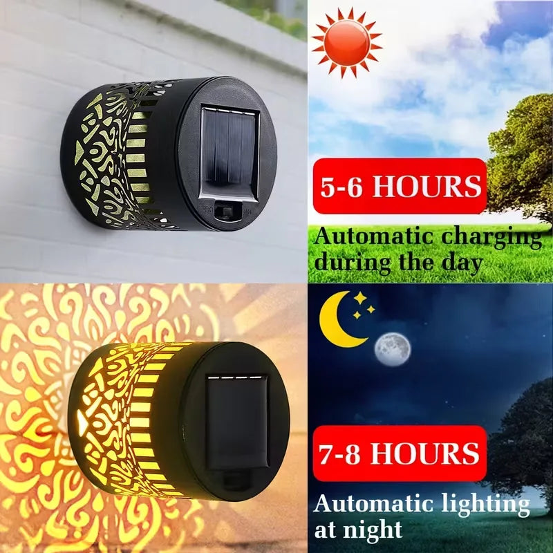 Solar Mandala Sunflower Projector Wall Light