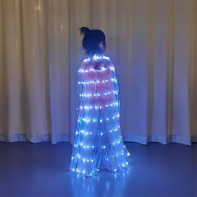 LED Butterfly Wings, Light-Up Fairy Wings for Adults and Kids