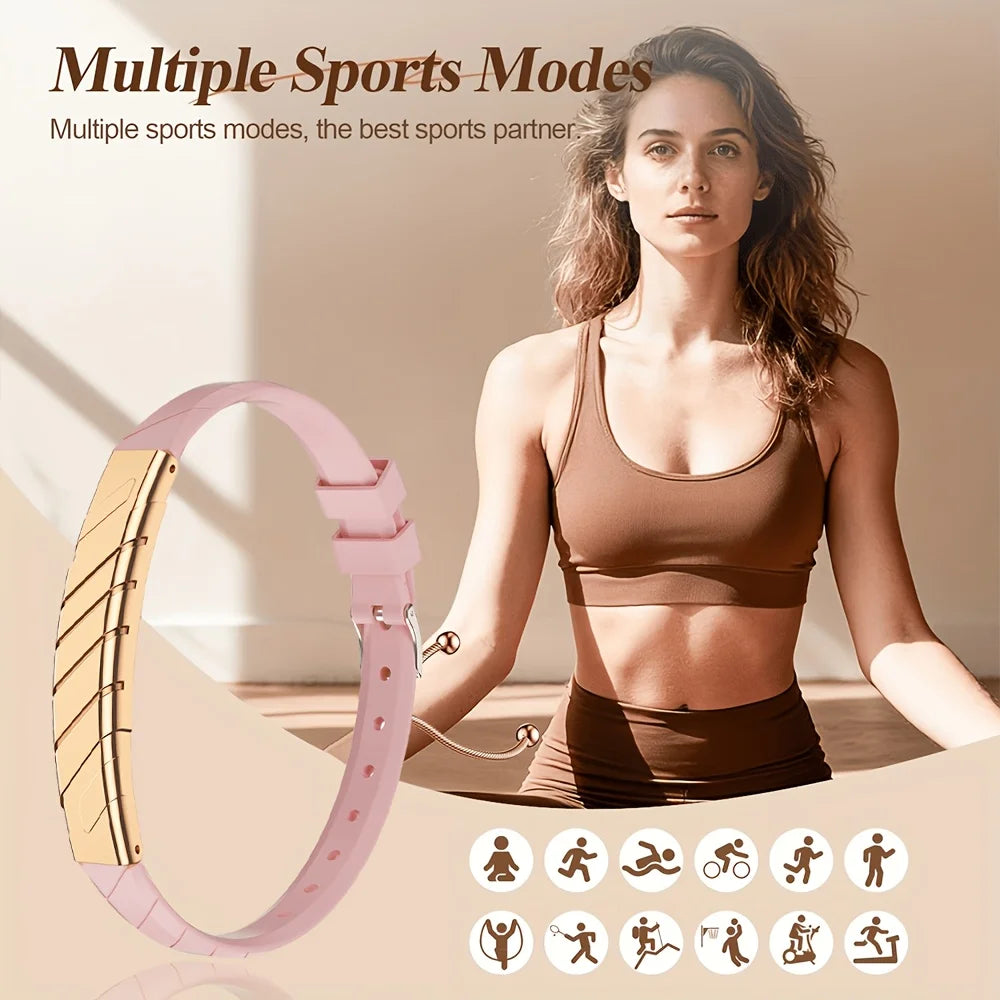 Waterproof Smart Band with Gesture Control, Heart Rate & Sleep Monitor
