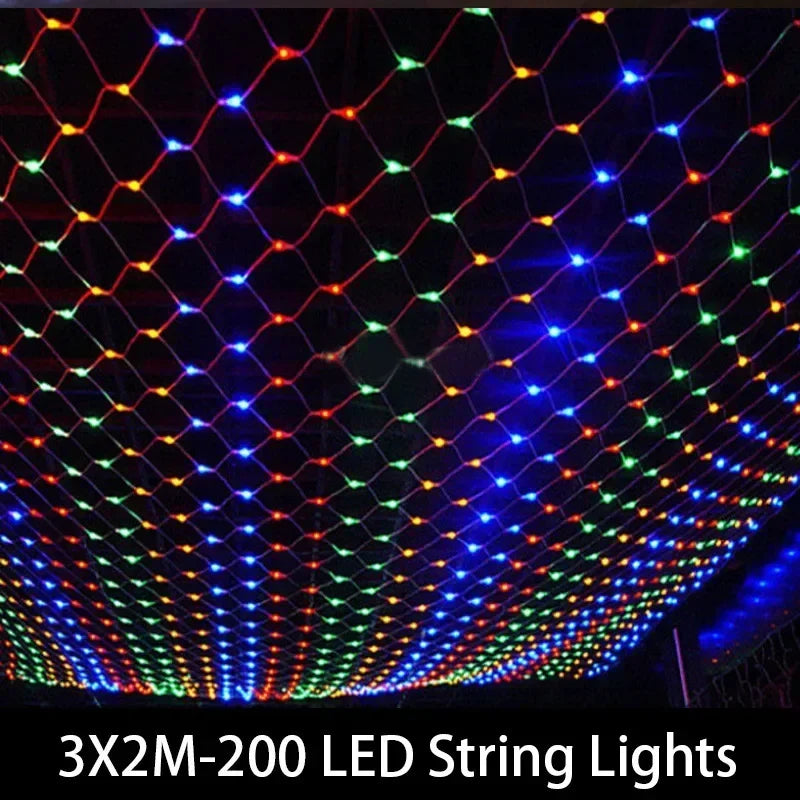 Christmas net mesh fairy lights
