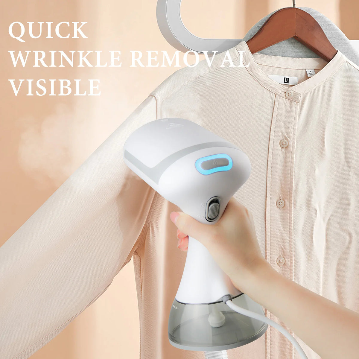1500W Portable Handheld Garment Steamer for Home and Travel