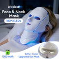 Wireless 7-Colour Photon LED Face and Neck Beauty Mask