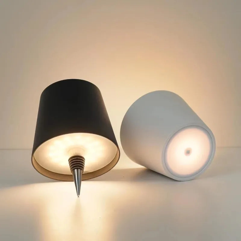 Wireless Bottle Light, Touch Control, 3 Colours, Dimmable