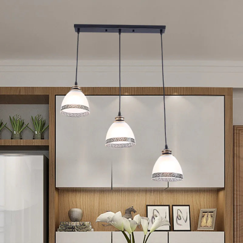 Modern 3/6/8 Light LED Crystal Chandelier