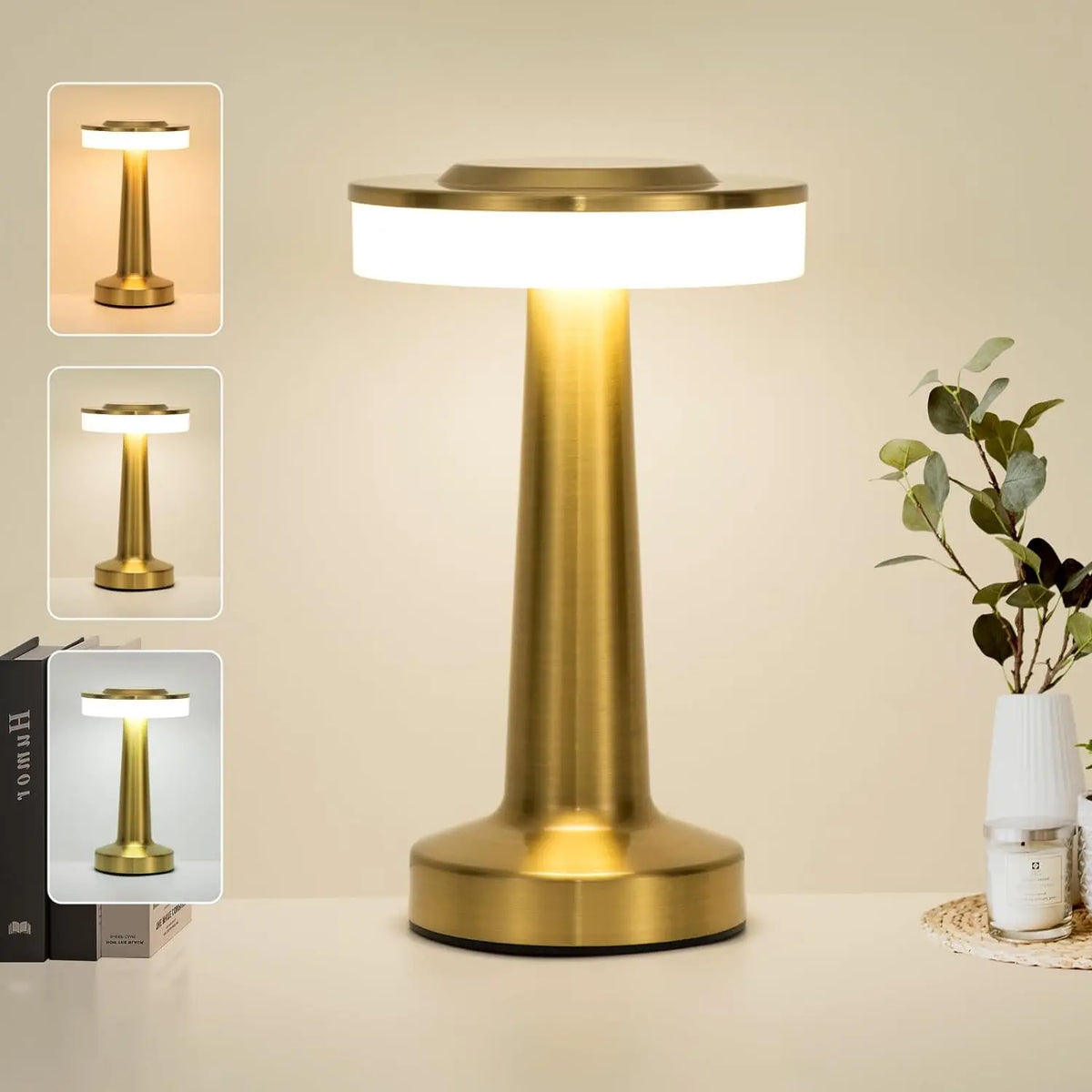 Touch sensor LED table lamp