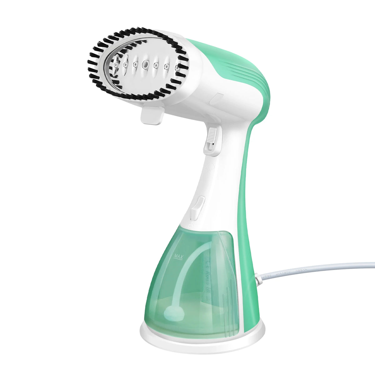 1500W Portable Handheld Clothes Steamer, 300ml Tank, 30s Heat-Up, 1.5m Cable