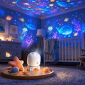 Rotating ocean projector lamp