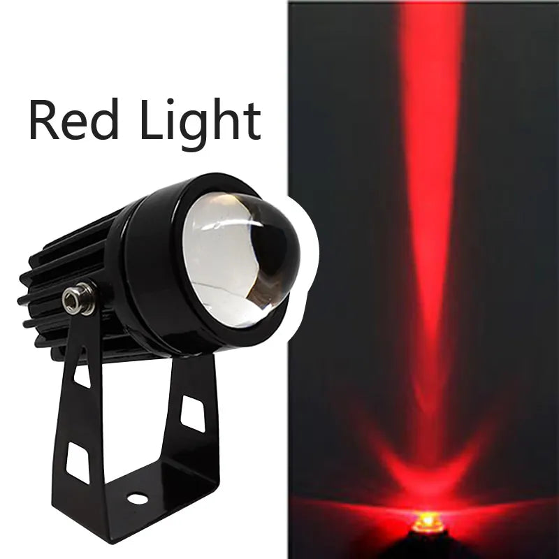 Outdoor LED Wall Spotlight, RGB with Remote, Waterproof, 110V/220V