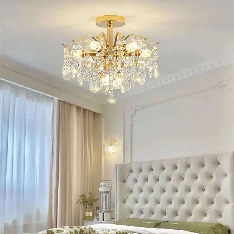 Modern Luxury LED Crystal Ceiling Chandelier